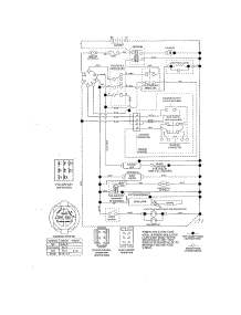 Schematic Diagram parts for Craftsman Front-Engine Lawn Tractor 917288420 from AppliancePartsPros.com