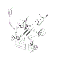 Lift Assembly parts for Craftsman Front-Engine Lawn Tractor 917288450 from AppliancePartsPros.com