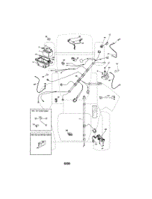 Electrical parts for Craftsman Front-Engine Lawn Tractor 917288451 from AppliancePartsPros.com