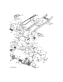 Ground Drive parts for Craftsman Front-Engine Lawn Tractor 917288451 from AppliancePartsPros.com