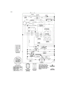 Schematic Diagram parts for Craftsman Front-Engine Lawn Tractor 917288451 from AppliancePartsPros.com