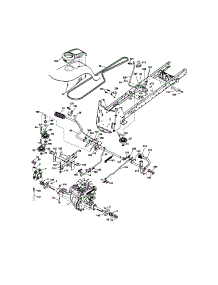Ground Drive parts for Craftsman Front-Engine Lawn Tractor 917288461 from AppliancePartsPros.com