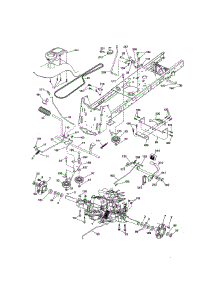 Ground Drive parts for Craftsman Front-Engine Lawn Tractor 917288480 from AppliancePartsPros.com