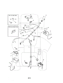 Electrical parts for Craftsman Front-Engine Lawn Tractor 917288510 from AppliancePartsPros.com