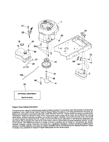 Engine parts for Craftsman Front-Engine Lawn Tractor 917288510 from AppliancePartsPros.com