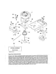Engine parts for Craftsman Front-Engine Lawn Tractor 917288512 from AppliancePartsPros.com