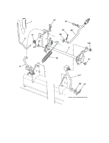 Lift parts for Craftsman Front-Engine Lawn Tractor 917288512 from AppliancePartsPros.com