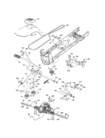 Ground Drive parts for Craftsman Front-Engine Lawn Tractor 917288515 from AppliancePartsPros.com