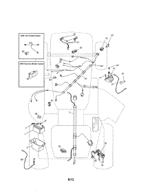 Electrical parts for Craftsman Front-Engine Lawn Tractor 917288522 from AppliancePartsPros.com