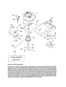 Engine parts for Craftsman Front-Engine Lawn Tractor 917288522 from AppliancePartsPros.com