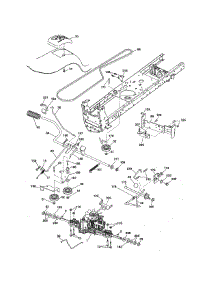 Ground Drive parts for Craftsman Front-Engine Lawn Tractor 917288523 from AppliancePartsPros.com