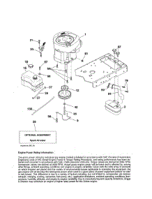 Engine parts for Craftsman Front-Engine Lawn Tractor 917288523 from AppliancePartsPros.com