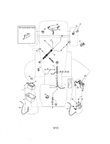 Electrical parts for Craftsman Front-Engine Lawn Tractor 917288524 from AppliancePartsPros.com