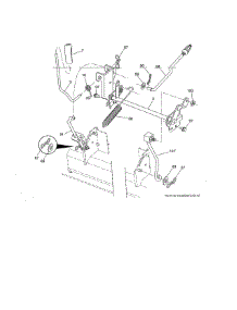 Lift parts for Craftsman Front-Engine Lawn Tractor 917288524 from AppliancePartsPros.com