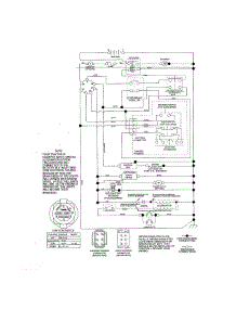Schematic Diagram parts for Craftsman Front-Engine Lawn Tractor 917288524 from AppliancePartsPros.com
