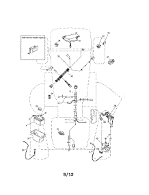 Electrical parts for Craftsman Front-Engine Lawn Tractor 917288526 from AppliancePartsPros.com