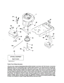 Engine parts for Craftsman Front-Engine Lawn Tractor 917288526 from AppliancePartsPros.com