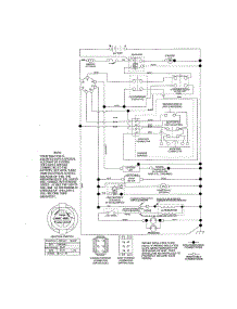 Schematic Diagram parts for Craftsman Front-Engine Lawn Tractor 917288526 from AppliancePartsPros.com