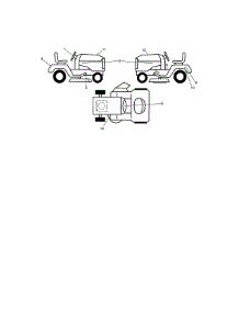 Decals parts for Craftsman Front-Engine Lawn Tractor 917288530 from AppliancePartsPros.com