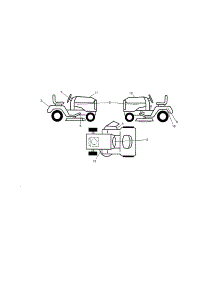 Decals parts for Craftsman Front-Engine Lawn Tractor 917288532 from AppliancePartsPros.com