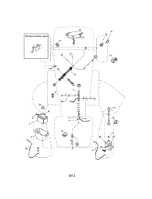 Electrical parts for Craftsman Front-Engine Lawn Tractor 917288533 from AppliancePartsPros.com