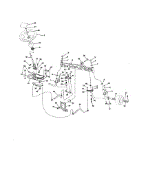 Steering parts for Craftsman Front-Engine Lawn Tractor 917288560 from AppliancePartsPros.com