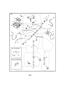 Electrical parts for Craftsman Front-Engine Lawn Tractor 917288562 from AppliancePartsPros.com