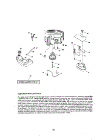 Engine parts for Craftsman Front-Engine Lawn Tractor 917288562 from AppliancePartsPros.com