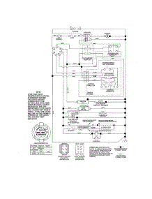 Schematic Diagram parts for Craftsman Front-Engine Lawn Tractor 917288562 from AppliancePartsPros.com