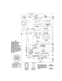 Schematic Diagram parts for Craftsman Front-Engine Lawn Tractor 917288570 from AppliancePartsPros.com