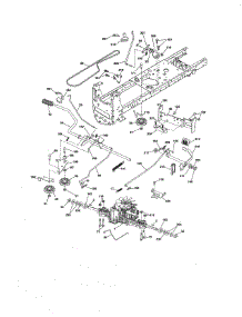 Ground Drive parts for Craftsman Front-Engine Lawn Tractor 917288572 from AppliancePartsPros.com