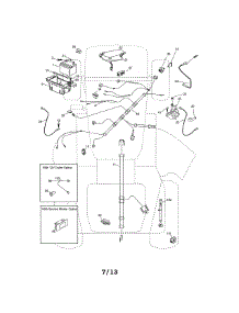 Electrical parts for Craftsman Front-Engine Lawn Tractor 917288573 from AppliancePartsPros.com
