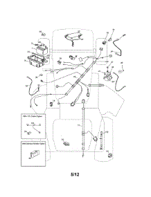 Electrical parts for Craftsman Front-Engine Lawn Tractor 917288580 from AppliancePartsPros.com