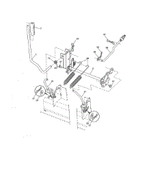 Lift parts for Craftsman Front-Engine Lawn Tractor 917288580 from AppliancePartsPros.com
