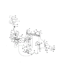 Steering parts for Craftsman Front-Engine Lawn Tractor 917288582 from AppliancePartsPros.com