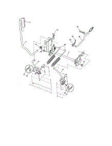 Lift parts for Craftsman Front-Engine Lawn Tractor 917288582 from AppliancePartsPros.com