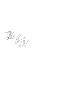 Wheels & Tires parts for Craftsman Front-Engine Lawn Tractor 917288582 from AppliancePartsPros.com