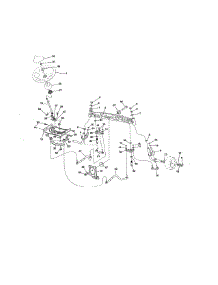 Steering parts for Craftsman Front-Engine Lawn Tractor 917288583 from AppliancePartsPros.com