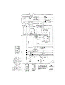 Schematic Diagram parts for Craftsman Front-Engine Lawn Tractor 917288583 from AppliancePartsPros.com