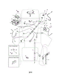 Electrical parts for Craftsman Front-Engine Lawn Tractor 917288610 from AppliancePartsPros.com