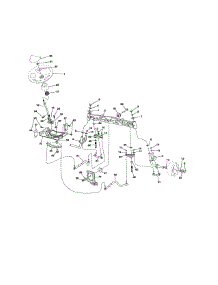 Steering parts for Craftsman Front-Engine Lawn Tractor 917288610 from AppliancePartsPros.com