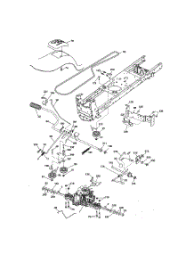 Ground Drive parts for Craftsman Front-Engine Lawn Tractor 917288620 from AppliancePartsPros.com