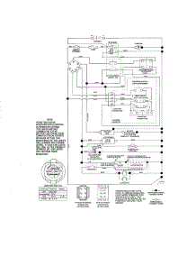 Schematic Diagram parts for Craftsman Front-Engine Lawn Tractor 917288620 from AppliancePartsPros.com
