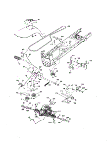 Ground Drive parts for Craftsman Front-Engine Lawn Tractor 917288621 from AppliancePartsPros.com