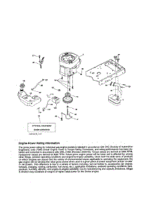 Engine parts for Craftsman Front-Engine Lawn Tractor 917288622 from AppliancePartsPros.com