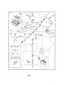 Electrical parts for Craftsman Front-Engine Lawn Tractor 917288623 from AppliancePartsPros.com