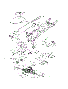 Ground Drive parts for Craftsman Front-Engine Lawn Tractor 917288623 from AppliancePartsPros.com