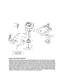 Engine parts for Craftsman Front-Engine Lawn Tractor 917288623 from AppliancePartsPros.com