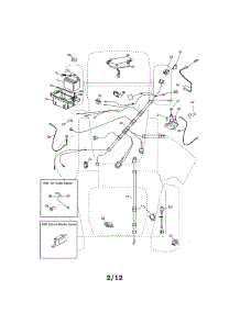 Electrical parts for Craftsman Front-Engine Lawn Tractor 917288631 from AppliancePartsPros.com