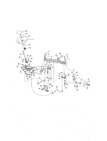 Steering parts for Craftsman Front-Engine Lawn Tractor 917288631 from AppliancePartsPros.com